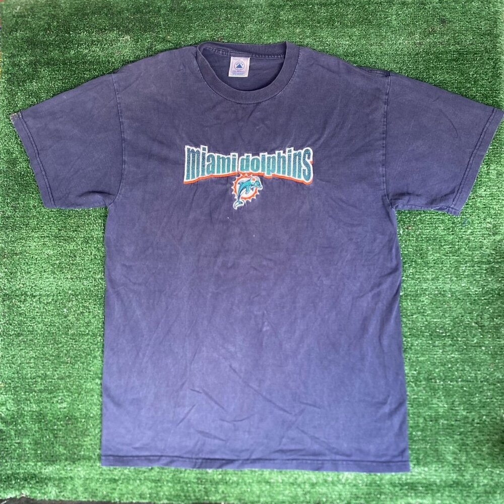 Vintage Y2K Miami Dolphins Shirt NFL Football Logo Tee
